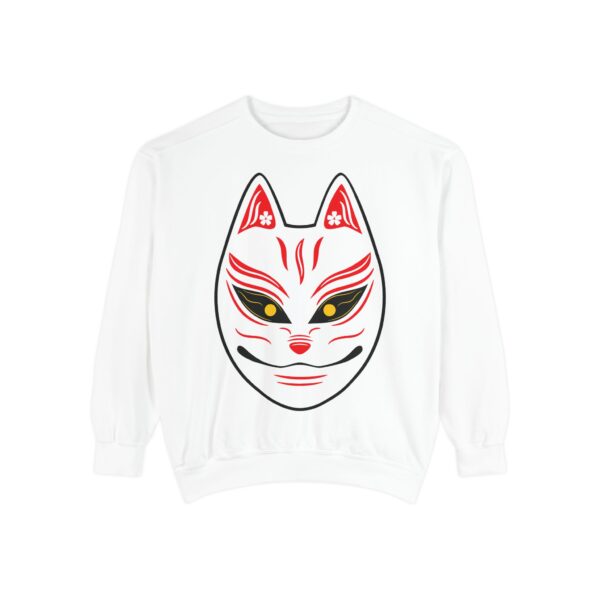 Smiling Kitsune Mask Men's Sweatshirt Jumper